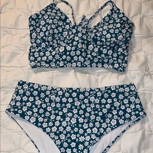 Floral bikini!